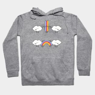 How are rainbows made? Hoodie